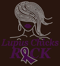 Load image into Gallery viewer, Lupus Chics Rock Graphic T