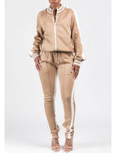 Load image into Gallery viewer, Coffee &amp; Cream Track Suit