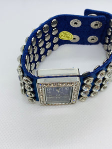 Go Royal! Royal Blue Leather Watch