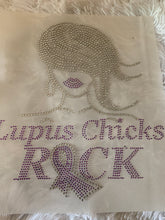 Load image into Gallery viewer, Lupus Chicks Rock Crystal T-Shirt