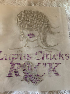 Lupus Chicks Rock Crystal T-Shirt
