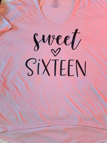 Sweet Sixteen Tee