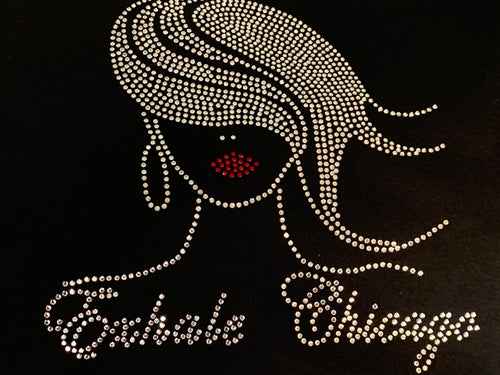 Exhale Chicago Graphic T Curvy Size