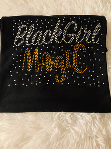 Black Girl Magic Crew Neck Shirt